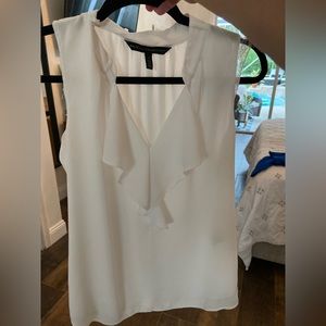 White blouse sleeveless beautiful